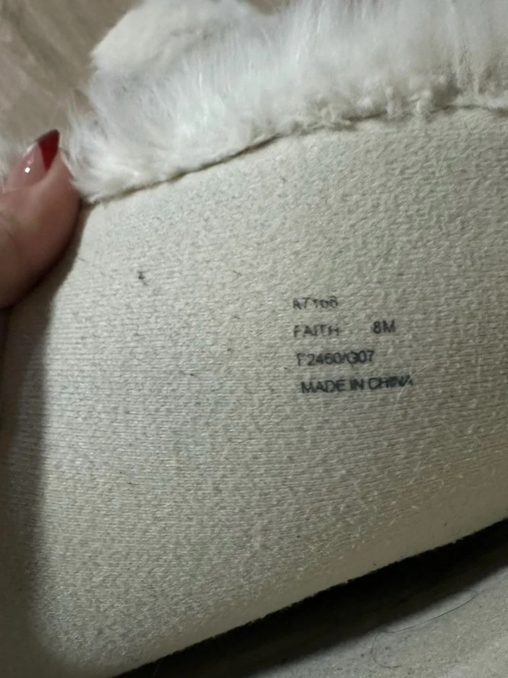 Coach Faith Fur Trimmed Winter Boots in Monogram Pattern